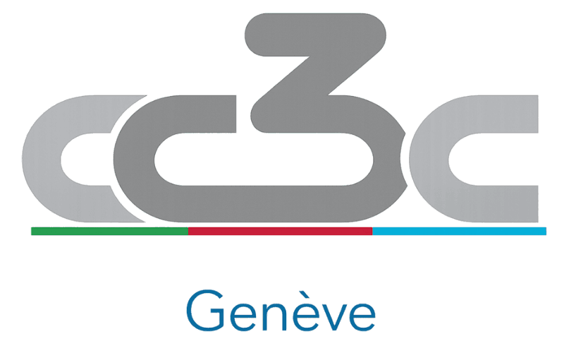Curling Club Genève (CC3C) logo – partner club of Team Pätz / Team Genève