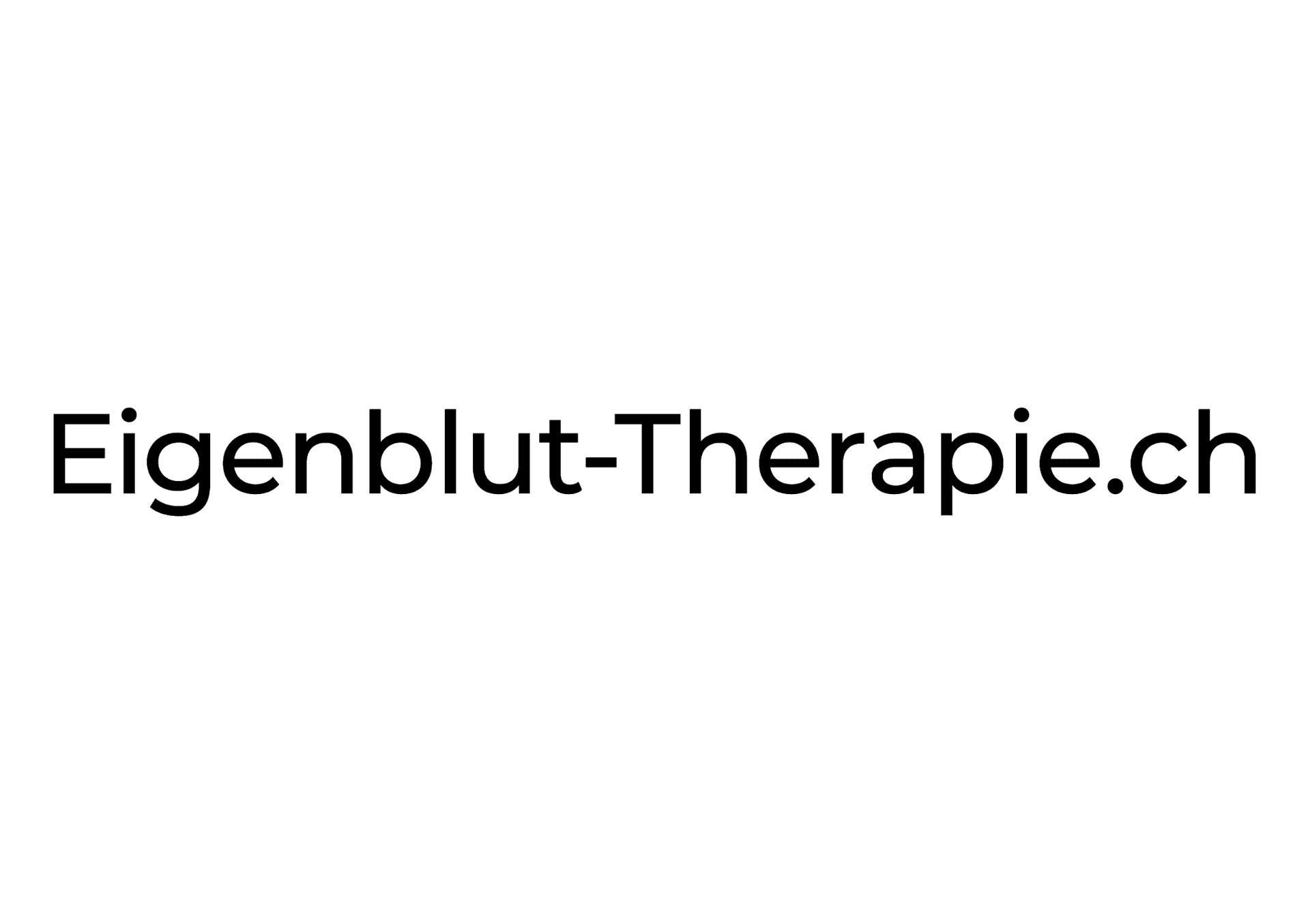 Eigenblut-Therapie.ch